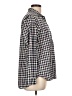 Grayson 100% Cotton Checkered-gingham Ivory Long Sleeve Button-Down Shirt Size Med (3) - photo 4