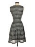 Sugar Lips 100% Polyester Tweed Gray Casual Dress Size S (estimated) - photo 2