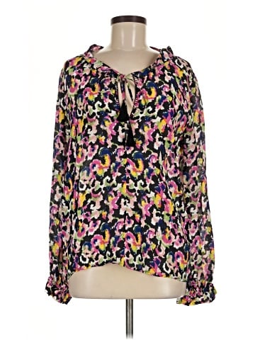 Saloni Long Sleeve Blouse (view 1)