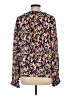 Saloni Black Long Sleeve Blouse Size 6 - photo 2