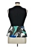 Material Girl Blue Sleeveless Top Size XL - photo 2