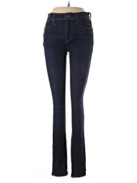 Madewell Tall 9" Mid-Rise Skinny Jeans in Orland Wash: TENCEL&trade; Denim Edition (view 1)