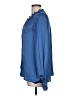 Pookie & Sebastian 100% Polyester Blue Long Sleeve Blouse Size L - photo 5