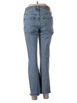Madewell Cali Demi-Boot Jeans in Enmore Wash: Raw-Hem Edition (view 2)