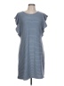 Sinuous Gray Casual Dress Size L - photo 1