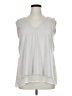 Cha Cha Vente Silver Sleeveless Blouse Size XL - photo 1