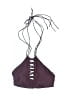 Mikoh Solid Burgundy Swimsuit Top Size XS - photo 1