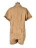 Free People Metallic Tan Romper Size XS - photo 2