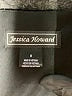 Jessica Howard Chevron-herringbone Black Cocktail Dress Size 8 - photo 7