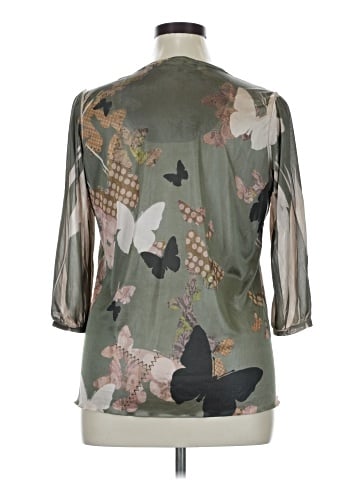 B.l.e.u. 3/4 Sleeve Blouse (view 2)