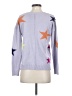 Karlie Stars Purple Pullover Sweater Size S - photo 2