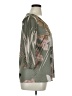 B.l.e.u. 100% Polyester Gray 3/4 Sleeve Blouse Size 1X - photo 4