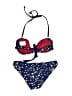 Joe Boxer Stars Blue Two Piece Swimsuit Size S - photo 2