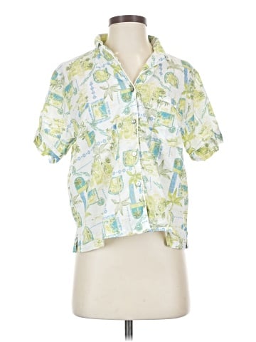 Calypso St. Barth Short Sleeve Blouse (view 1)