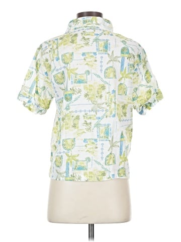 Calypso St. Barth Short Sleeve Blouse (view 2)