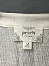 Peach White Short Sleeve Blouse Size 1X - photo 7
