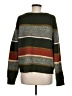 Skies Are Blue Color Block Green Pullover Sweater Size M - photo 2