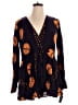 Lulus 100% Rayon Orange Purple Romper Size XL - photo 1