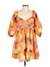 Altar'd State Orange Casual Dress Size L - photo 1