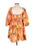 Altar'd State Orange Casual Dress Size L - photo 2
