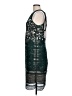 Coast 100% Polyester Green Cocktail Dress Size 10 - photo 5