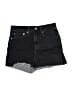 Levi's Black Denim Shorts Size 27 waist - photo 1