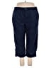 Woman Within Blue Casual Pants Size 22W - photo 1