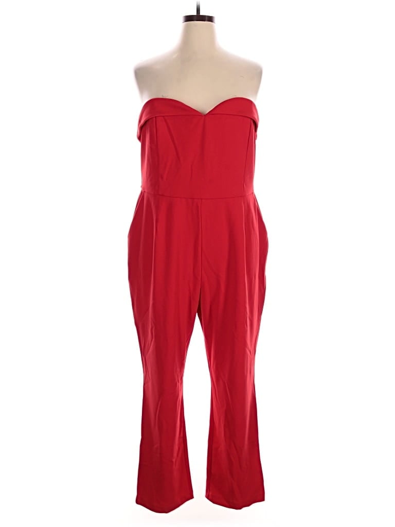 Express Jumpsuit In Red