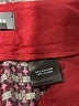 The Limited Polka Dots Burgundy Casual Pants Size 8 - photo 8
