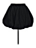 SPAO Solid Black Casual Skirt One size - photo 1