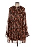 AaKaa 100% Polyester Brown Casual Dress Size L - photo 1
