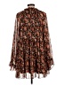 AaKaa 100% Polyester Brown Casual Dress Size L - photo 2