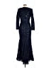 Xscape Blue Cocktail Dress Size 6 - photo 2