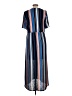 Hayden Stripes Blue Casual Dress Size L - photo 2