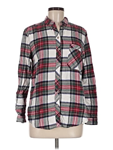 BDG Long Sleeve Button-Down Shirt (view 1)