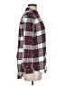 BDG 100% Cotton Plaid Red Long Sleeve Button-Down Shirt Size M - photo 4