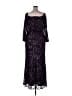 Xscape Purple Cocktail Dress Size 18W - photo 2