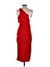 Line & Dot 100% Polyester Red Cocktail Dress Size XXS - photo 2