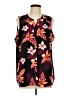 Apt. 9 100% Polyester Black Sleeveless Blouse Size XL - photo 1