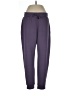 Splash Solid Purple Casual Pants Size L - photo 1