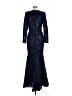 Xscape Blue Cocktail Dress Size 6 - photo 2