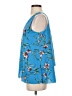 Cooper & Ella 100% Polyester Blue Sleeveless Blouse Size S - photo 5