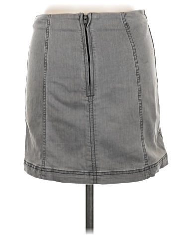 Free People Denim Skirt (view 2)