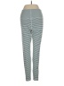 Glyder Stripes Teal Casual Pants Size S - photo 2