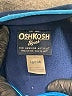 OshKosh B'gosh 100% Polyester Blue Track Jacket Size 10 - photo 3