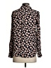 Ganni 100% Viscose Floral Black Long Sleeve Blouse Size EU 34 / US 4 - photo 2