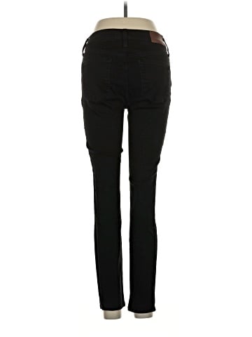 Madewell 9" Mid-Rise Skinny Jeans in ISKO Stay Black&trade; (view 2)