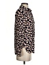 Ganni 100% Viscose Floral Black Long Sleeve Blouse Size EU 34 / US 4 - photo 4