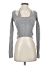 Divided by H&M 100% Polyester Metallic Silver Cardigan Size XS - photo 1
