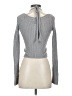 Divided by H&M 100% Polyester Metallic Silver Cardigan Size XS - photo 2